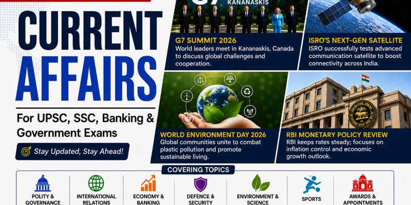 21 June 2026 Current Affairs