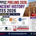 UPPSC Prelims Ancient History Notes 2026 (Free Bilingual PDF): Crux + MCQ + PYQ
