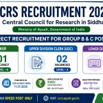 CCRS Recruitment 2026: Apply for LDC, UDC & Social Worker Posts