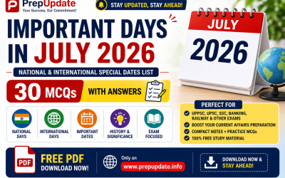 Important Days in July 2026