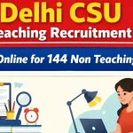 Delhi CSU Vacancy 2026: Admit Card Out, Direct Link