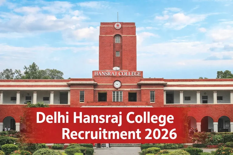 Delhi Hansraj College Non Teaching Posts Admit Card, Direct Link