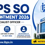 IBPS SO Recruitment 2026 – Apply Online for 1035 Posts