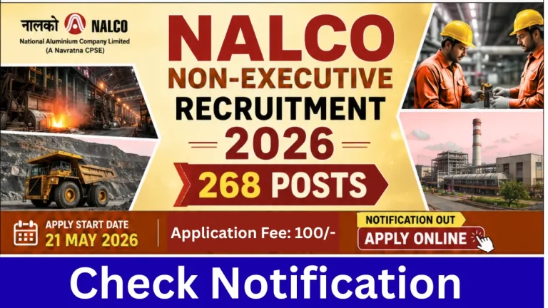 NALCO Non-Executive Admit Card Out, Direct Link