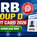 RRB Group D Admit Card 2026 – Download Hall Ticket, Exam Date & Direct Link