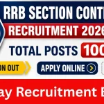 RRB Section Controller Recruitment 2026: Notification Out for 119 Posts, Check Details