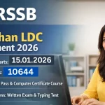 RSSB Rajasthan LDC 10644 Posts Answer Key Out, Check Now