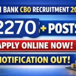 SBI Bank CBO (2273 Posts) Final Result Out, Check Now