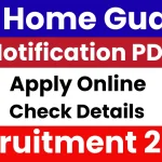 UP Home Guard DV/PST Schedule Out, Check Notice