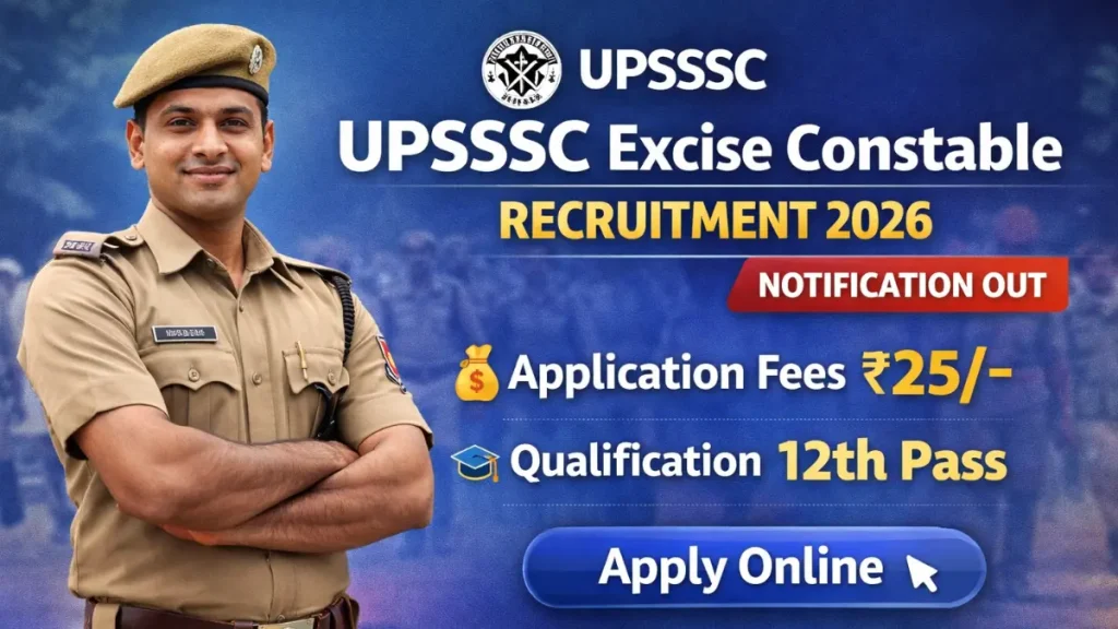 UPSSSC Excise Constable Recruitment 2026: Shortlisted Candidates List Out