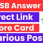 DSSSB Various Posts Answer Key Notice & Link, Check Now