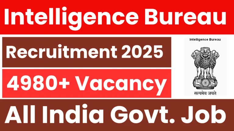IB Security Assistant/Executive (4987 Posts) Final Result Out, Check Now