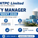 NTPC Deputy Manager Recruitment 2026 – Apply Online for 135 Posts
