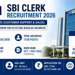 SBI Clerk Recruitment 2026 – Apply Online for 1538 Junior Associate Posts