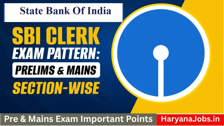 SBI Clerk Syllabus 2026 – Check Complete Exam Pattern