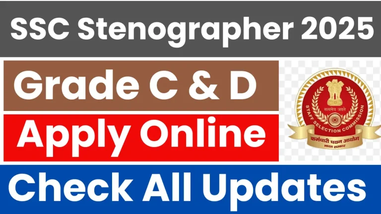 SSC Stenographer 2025: Result Out, Check Now