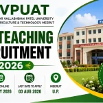 SVPUAT Non-Teaching Recruitment 2026 – Notification Out for 62 Posts, Apply Online