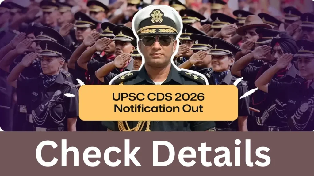 UPSC CDS II Exam Date Out, Check Notice