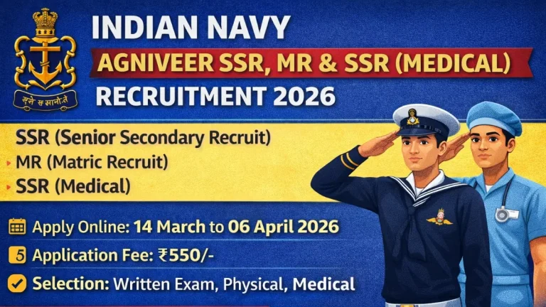 Indian Navy Agniveer SSR, MR & SSR (Medical) Result Out, Direct Link
