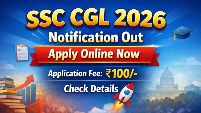 SSC CGL 2026: Apply Online for 10731 Posts