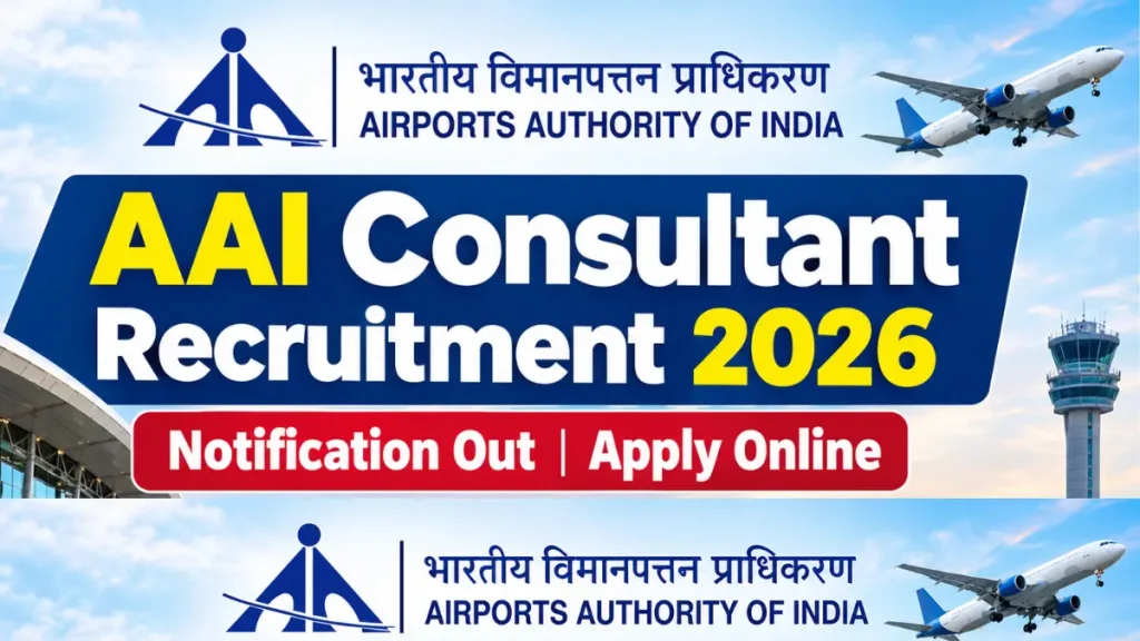 AAI Consultant Recruitment 2026 – Apply Online for Various Posts
