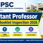 HPSC Assistant Professor Answer Key 2026: Check Official Notice